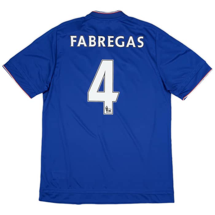 2015-16 Chelsea Home Shirt Fabregas #4 (L)