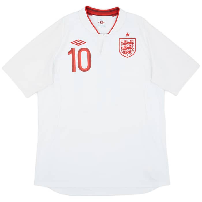 2012-13 England Home Shirt Rooney #10 - 9/10 - (L)