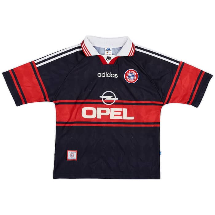 1997-99 Bayern Munich Home Shirt Basler #14 - 7/10 - (Y)