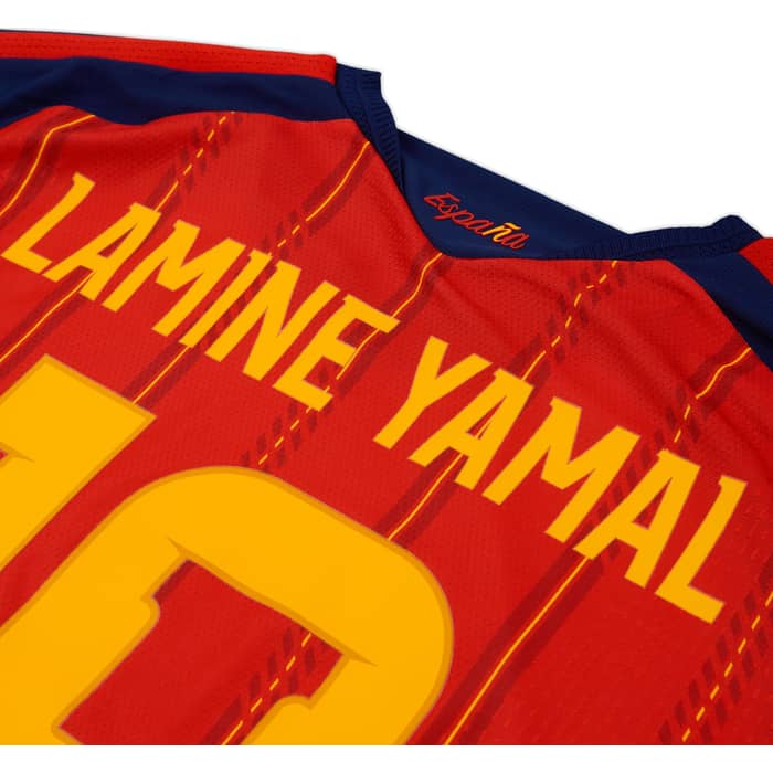 2026-27 Spain Authentic Home L/S Shirt Lamine Yamal #19