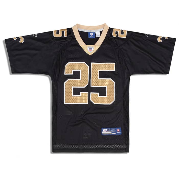 2008-10 New Orleans Saints Bush #25 Reebok On Field Jersey (Home) XXL