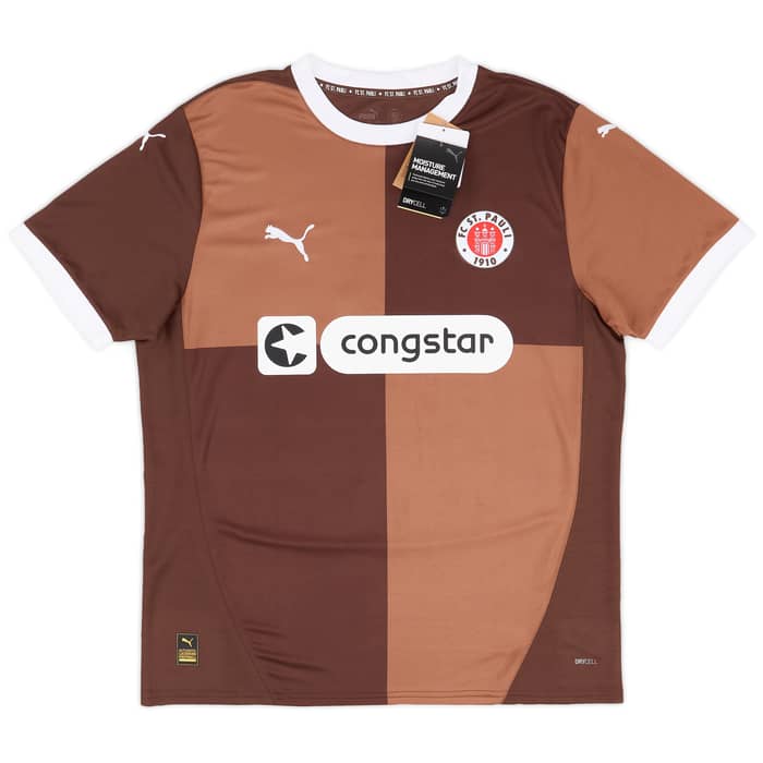 2024-25 St Pauli Home Shirt Irvine #7