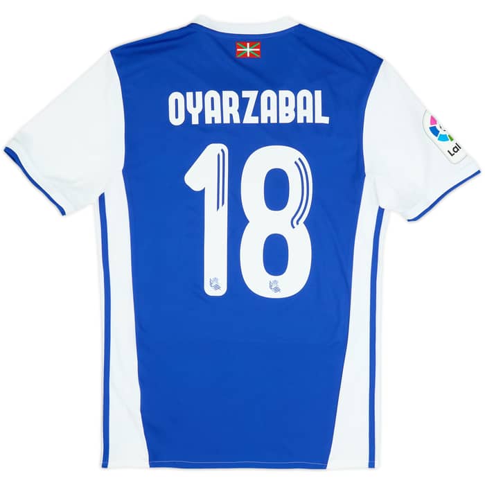 2016-17 Real Sociedad Home Shirt Oyarzabal #18