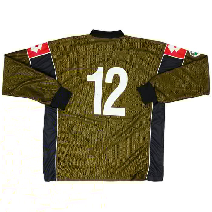 2000-01 Juventus Match Issue GK Shirt #12