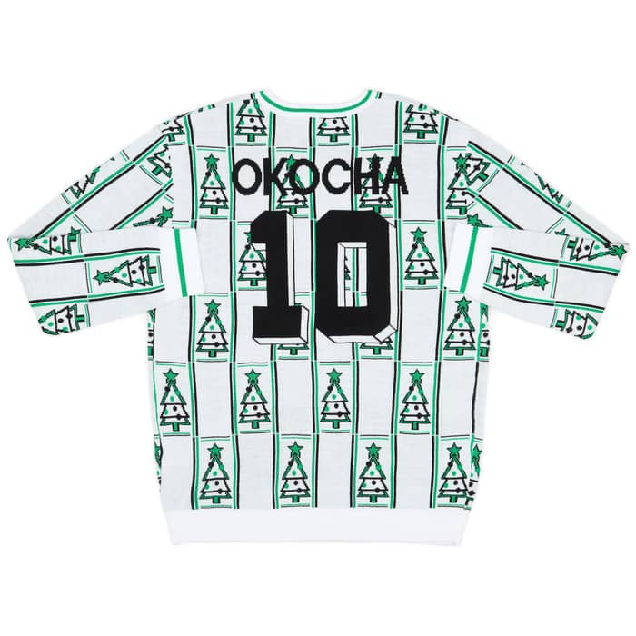 Okocha #10 Naija Christmas Jumper