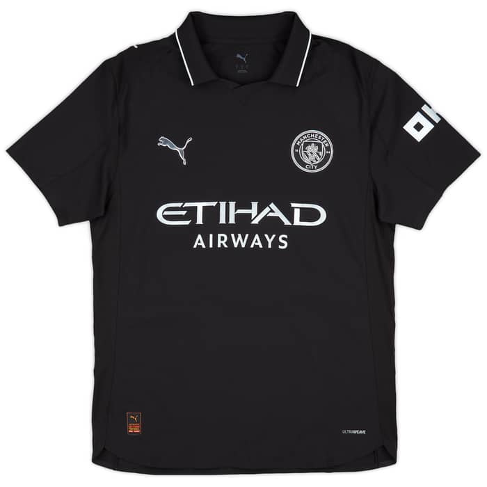 2025-26 Manchester City Authentic Away Shirt Cherki #29