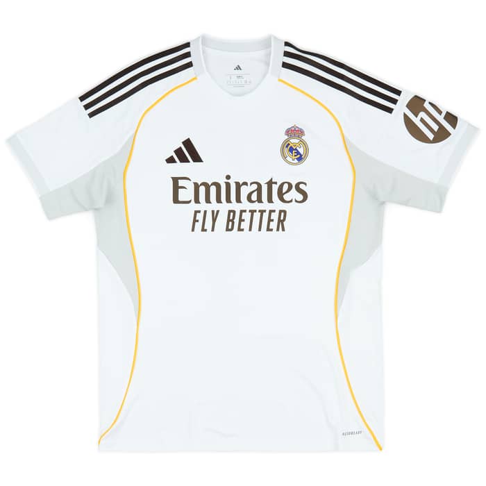 2025-26 Real Madrid Home Shirt Mbappe #10