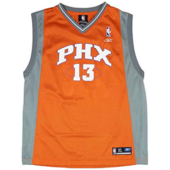 2004-06 Phoenix Suns Nash #13 Reebok Alternate Jersey - 9/10 - (XL.Boys)
