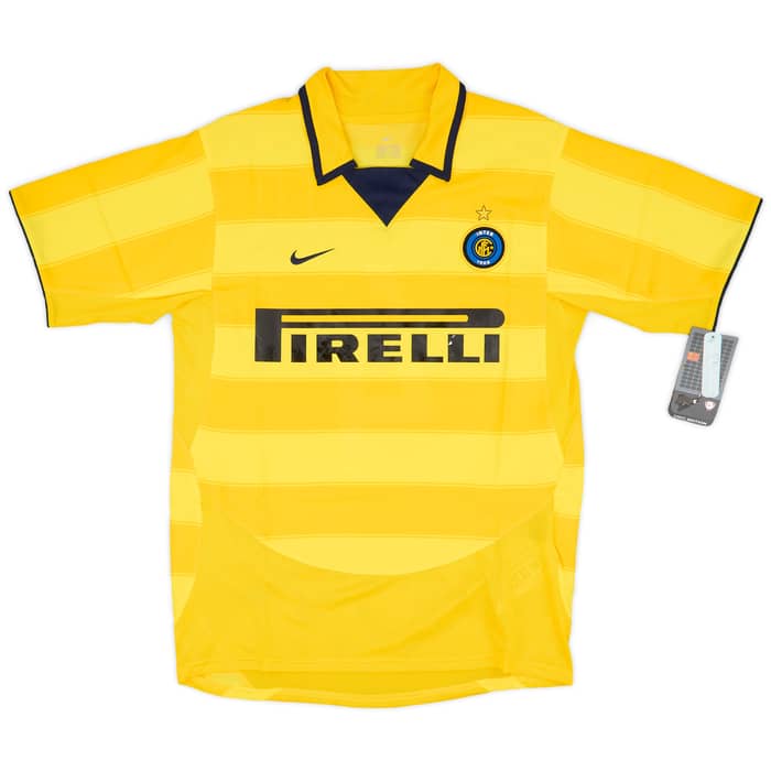 2003-04 Inter Milan Away Shirt J.Zanetti #4 (S)