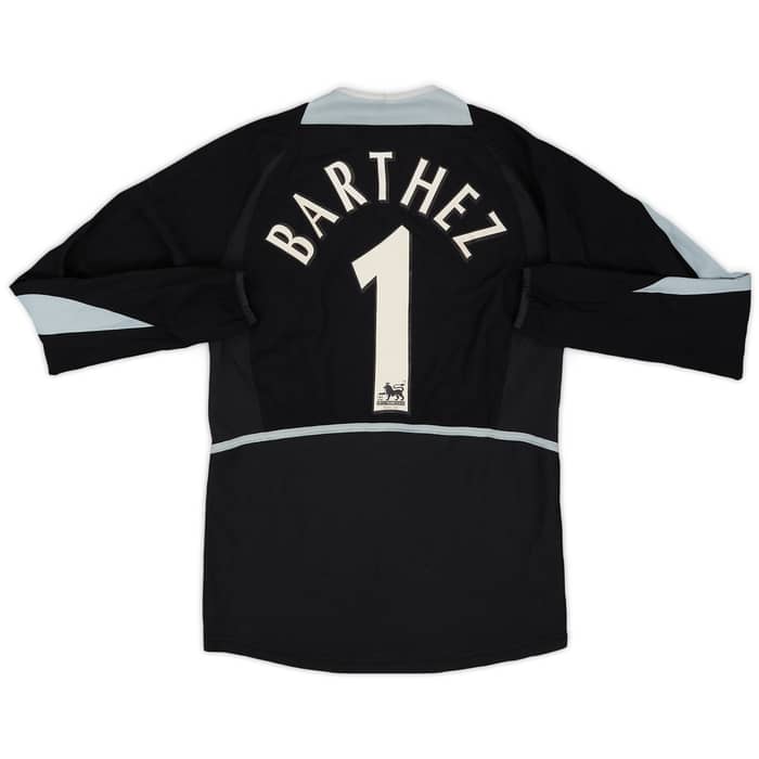 2002-04 Manchester United GK Shirt Barthez #1 - 8/10 - (L.Boys)