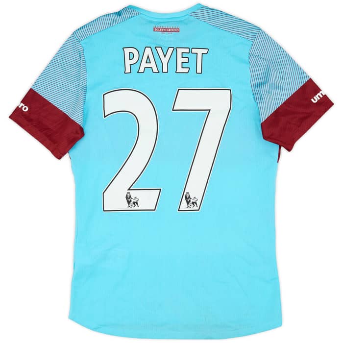 2015-16 West Ham Away Shirt Payet #27 - 9/10 - (XL.Boys)