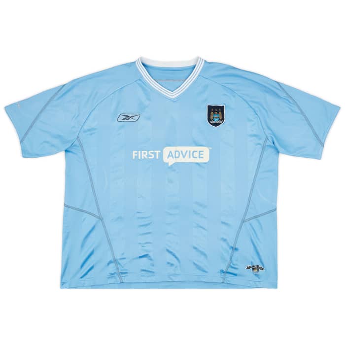 2003-04 Manchester City Home Shirt Anelka #39 - 7/10 - (XXL)