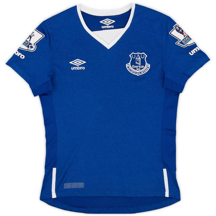 2015-16 Everton Home Shirt G.Deulofeu #19 - 8/10 - (S.Boys)