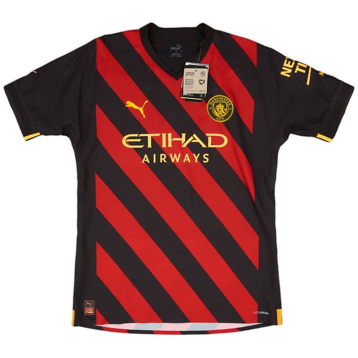 2022-23 Manchester City Player Issue Away European Shirt Grealish #10