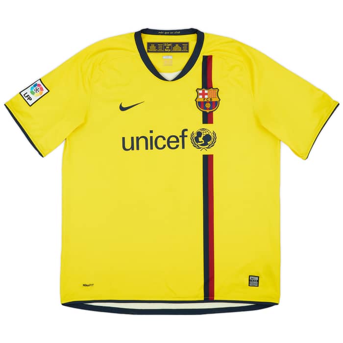 2008-10 Barcelona Away Shirt Messi #10 - 6/10 - (XL)