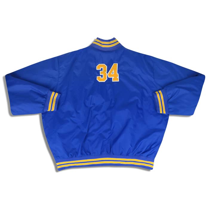 2000s Northwood Timberwolves #34 Baseball Rennoc Varsity Jacket XXL