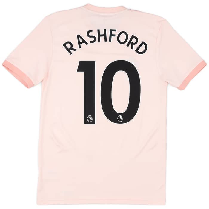2018-19 Manchester United Away Shirt Rashford #10 - 7/10 - (S)