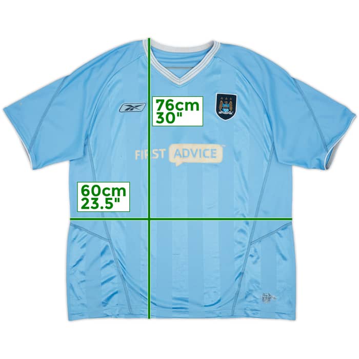 2003-04 Manchester City Home Shirt Anelka #39 - 5/10 - (L)