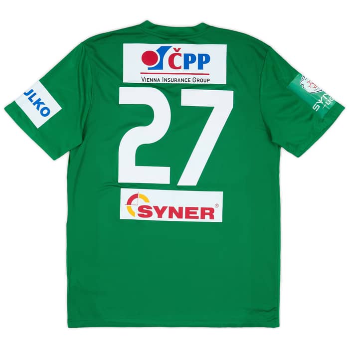 2013-14 FK Jablonec Player Issue Home Shirt # - 9/10 - (L)