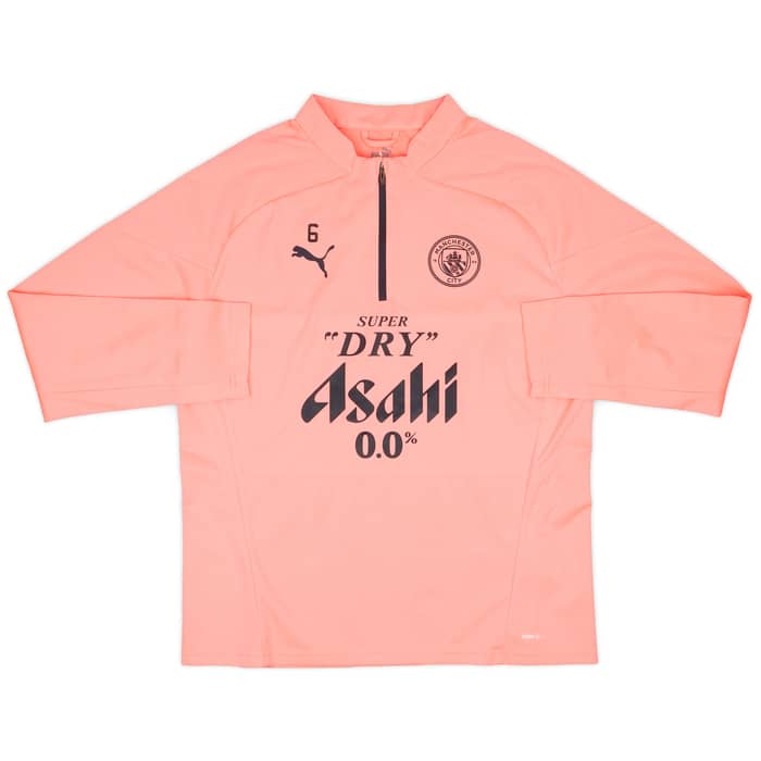 2023-24 Manchester City Player Issue 1/4 Zip Rain Top #