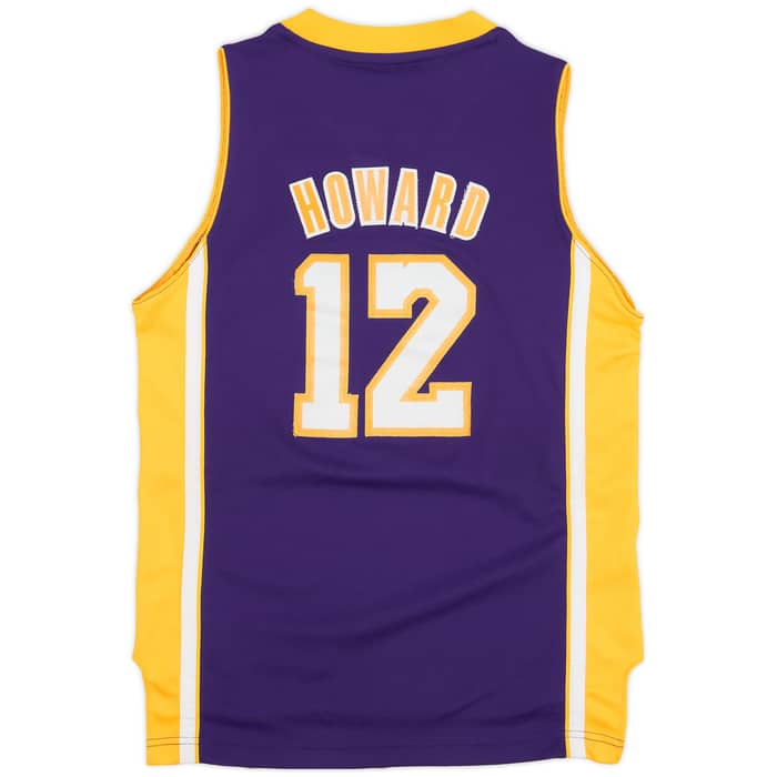 2012-13 LA Lakers Howard #12 adidas Swingman Away Jersey - 7/10 - (M.Boys)