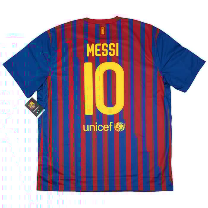 2011-12 Barcelona Home Shirt Messi #10 (XXL)