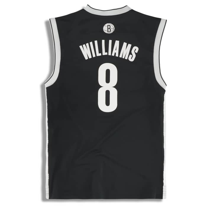 2012-14 Brooklyn Nets Williams #8 adidas Jersey (Away) XS