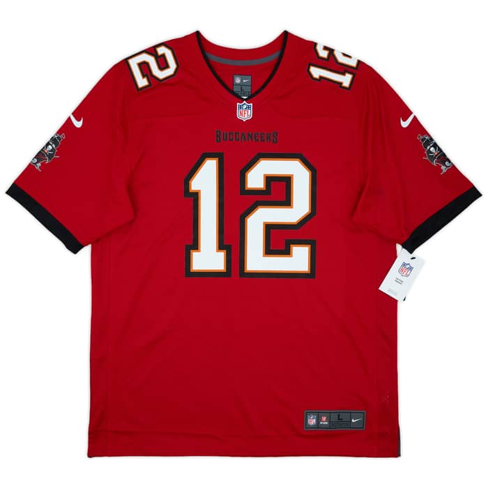 2020-22 Tampa Bay Buccaneers Brady #12 Nike Game Home Jersey (L)