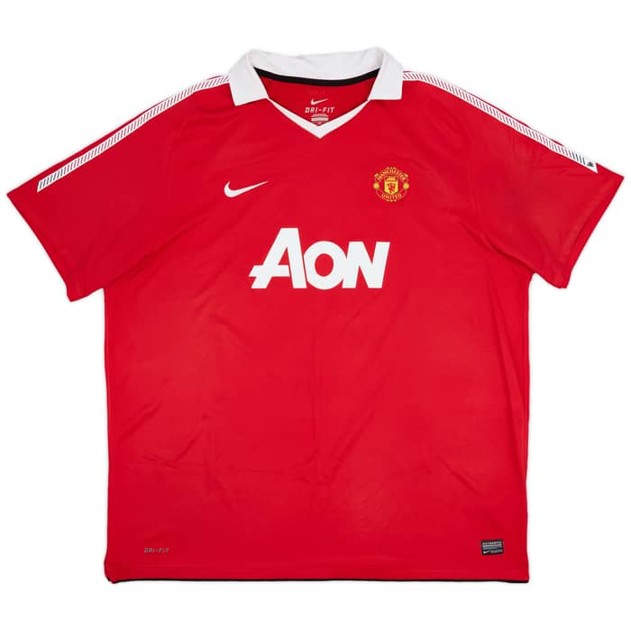 2010-11 Manchester United Home Shirt Rooney #10 - 7/10 - (3XL)