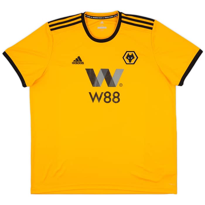 2018-19 Wolves Home Shirt Neves #8 - 9/10 - (XXL)
