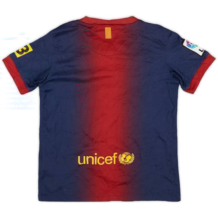 2012-13 Barcelona Home Shirt - 7/10 - (S.Boys)