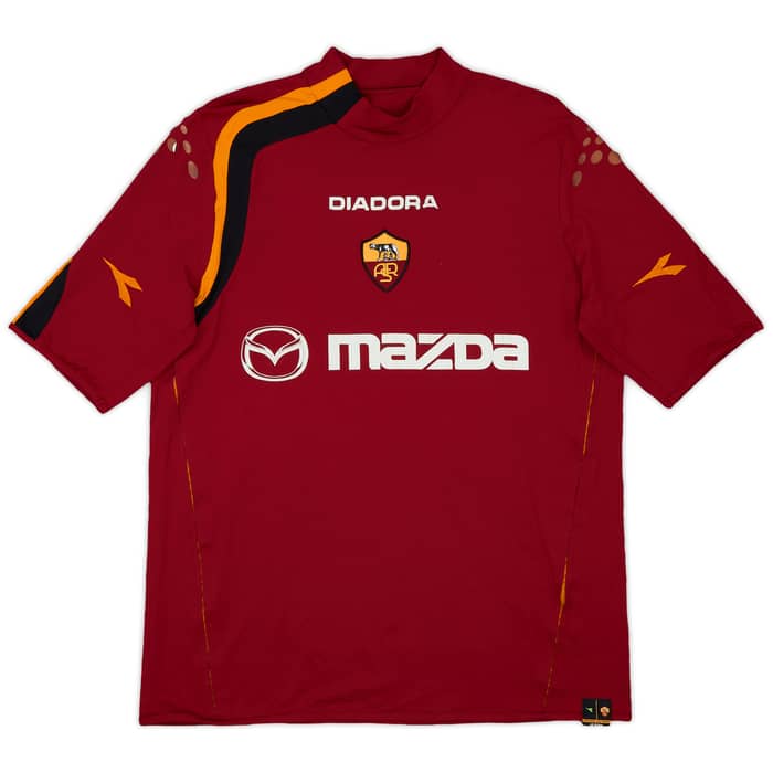 2003-04 Roma Home Shirt Totti #10 - 5/10 - (XL)