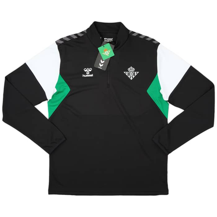 2023-24 Real Betis Hummel 1/4 Zip Training Top