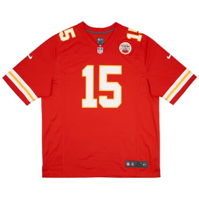 2017-24 Kansas City Chiefs Mahomes #15 Nike Game Home Jersey (XL)