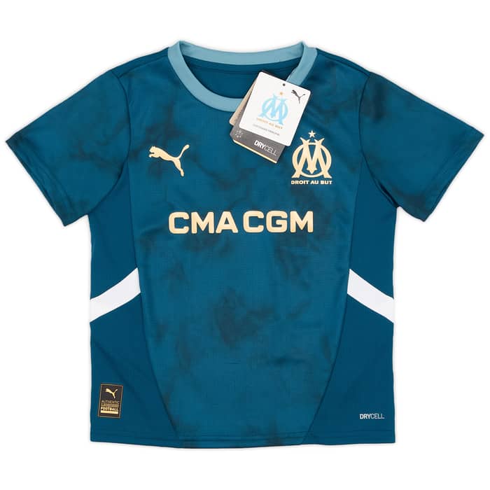 2024-25 Olympique Marseille Away Full Kit (Little Kids)