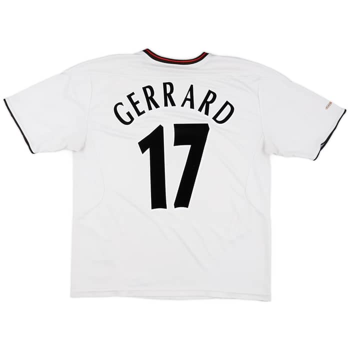 2003-04 Liverpool Away Shirt Gerrard #17 - 6/10 - (L)
