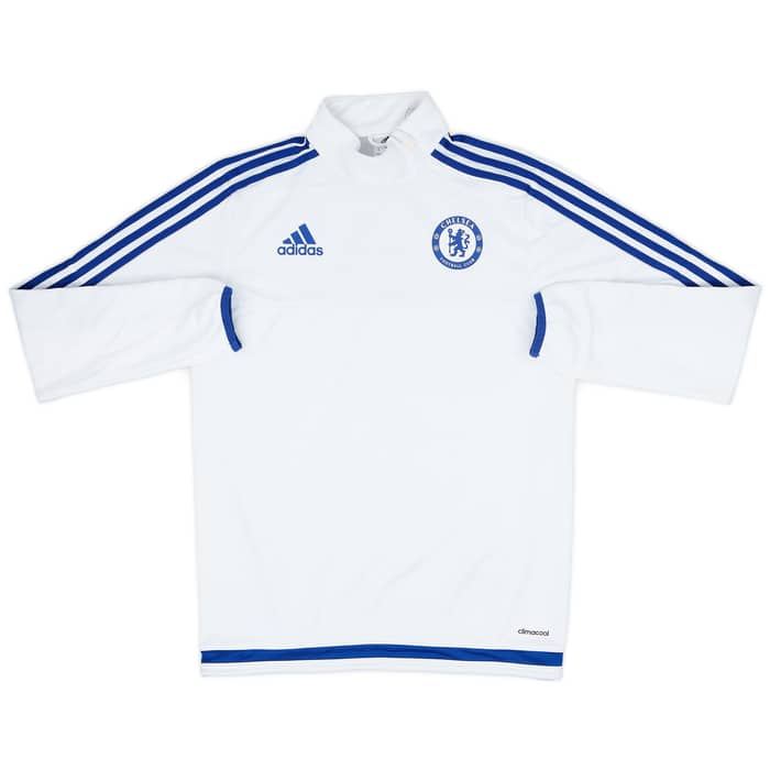2015-16 Chelsea adidas 1/4 Zip Training Top - 8/10 - (S)