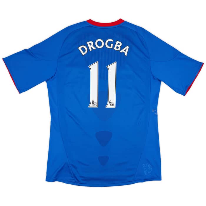 2010-11 Chelsea Home Shirt Drogba #11 - 5/10 - (L)