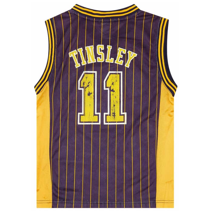 2002-05 Indiana Pacers Tinsley #11 Reebok Jersey (Away) Y