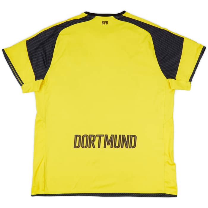 2016-17 Borussia Dortmund Home European Shirt - 5/10 - (XXL)