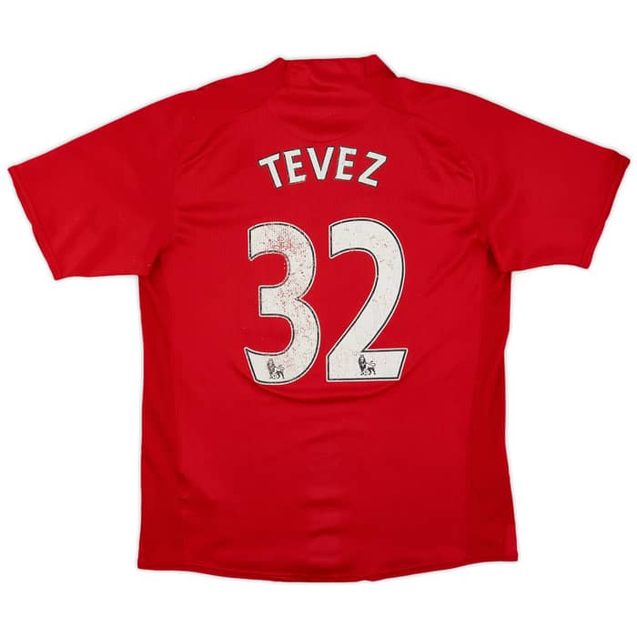 2007-09 Manchester United Home Shirt Tevez #32 - 5/10 - (M)