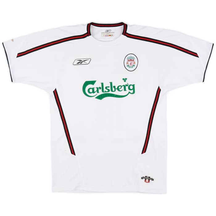 2003-04 Liverpool Away Shirt Gerrard #17 - 7/10 - (S)