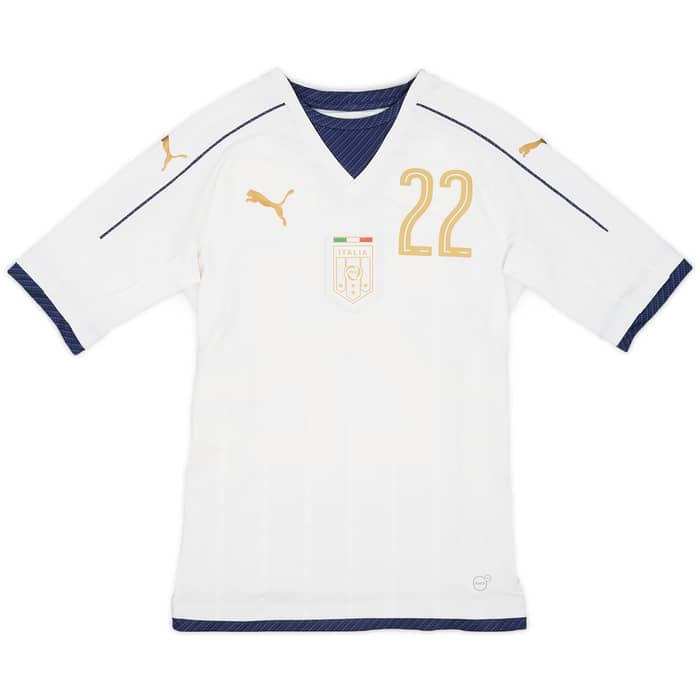 2016-17 Italy Tribute Player Issue Away Shirt Gabbiadini #22 - 8/10 - (M)