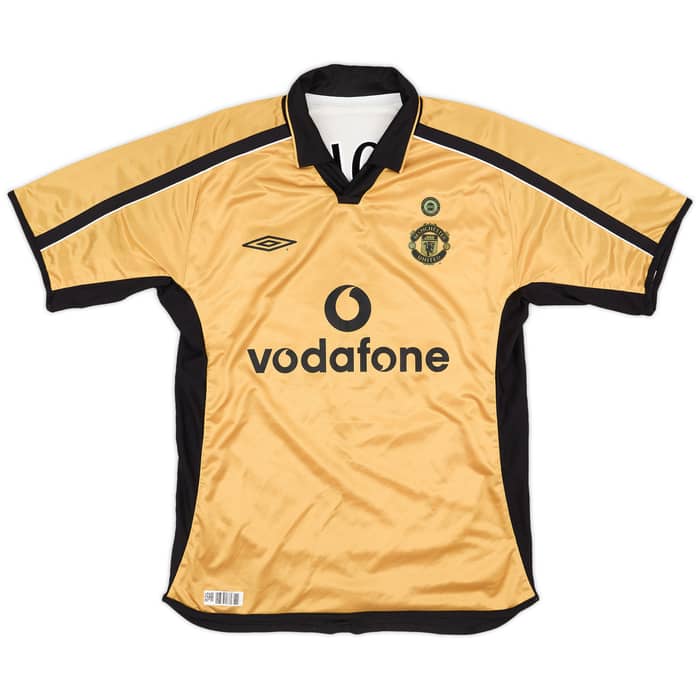 2001-02 Manchester United Centenary Away/Third Shirt Scholes #18 - 5/10 - (M)