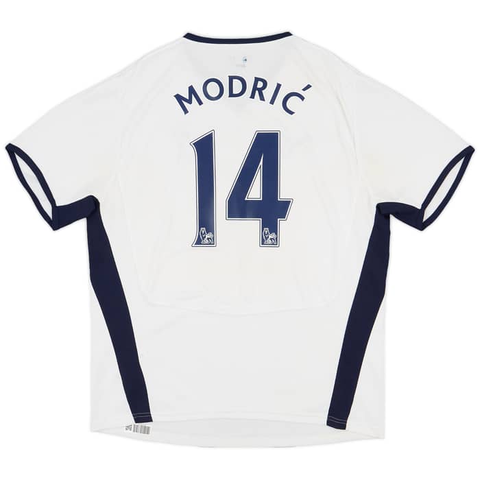 2008-09 Tottenham Home Shirt Modric #14 - 6/10 - (XL)