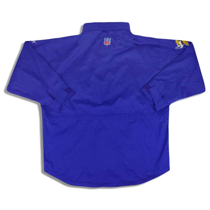 1990s Minnesota Vikings Puma Rain Coat XL