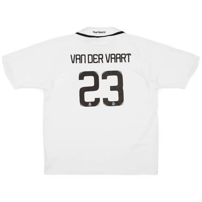 2008-09 Real Madrid Home Shirt Van Der Vaart #23 - 7/10 - (L.Boys)