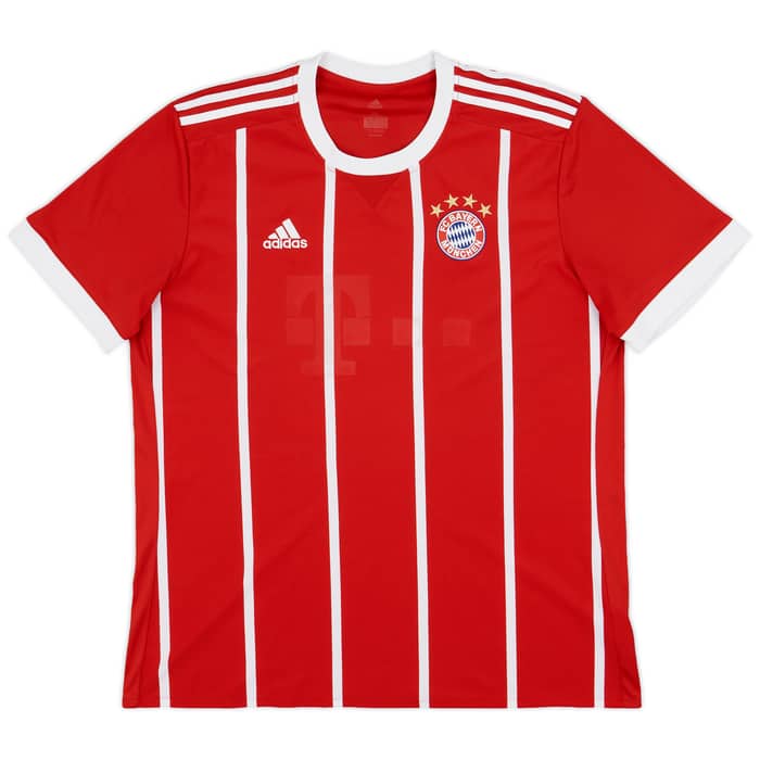 2017-18 Bayern Munich Home Shirt Vidal #23 - 4/10 - (XL)