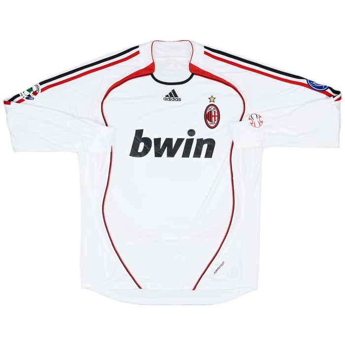 2006-07 AC Milan Match Issue Away L/S Shirt Ambrosini #23