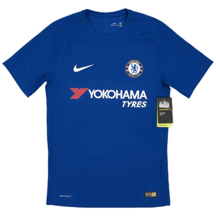 2017-18 Chelsea Authentic Home Shirt Morata #9 (S)